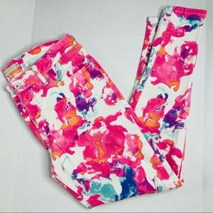 Levi’s Floral Skinny Jeans 16W